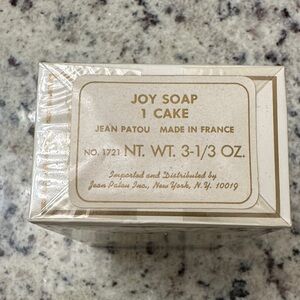 Jean Patou Joy Soap Cake Bar NIP